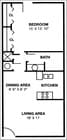 1BR/1BA