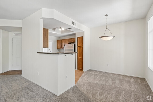 3BR, 2BA - 1,393SF - Dining Room/Kitchen - Portofino Condominiums