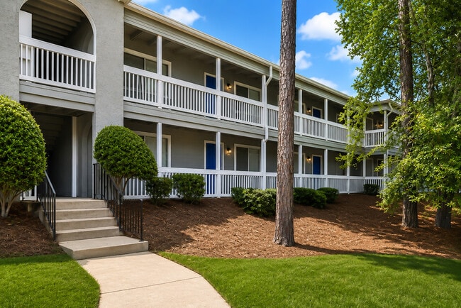 Welcoming exterior with attractive curb appeal and a comfortable community feel - The Preserve at Camp Creek