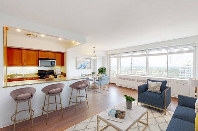 Dining/Living room - Dorchester Apartments