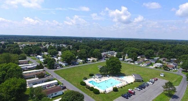 Aerial - Whispering Pines Apartments