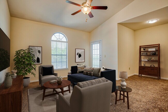 Living Area - The Preserve at Prairie Pointe
