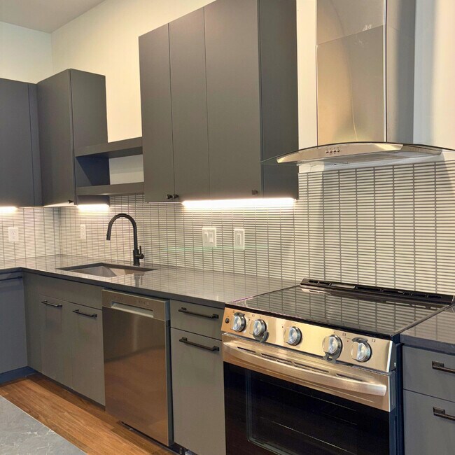 Dark Unit Kitchen