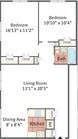 2BR/1BA