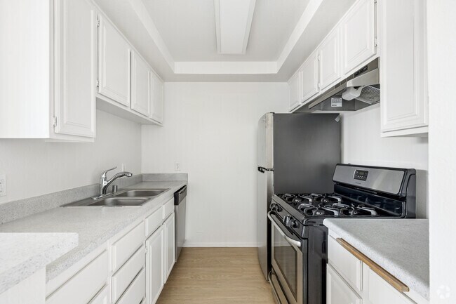 2 habitaciones, 2 baños - 1000 pies cuadrados - Cocina