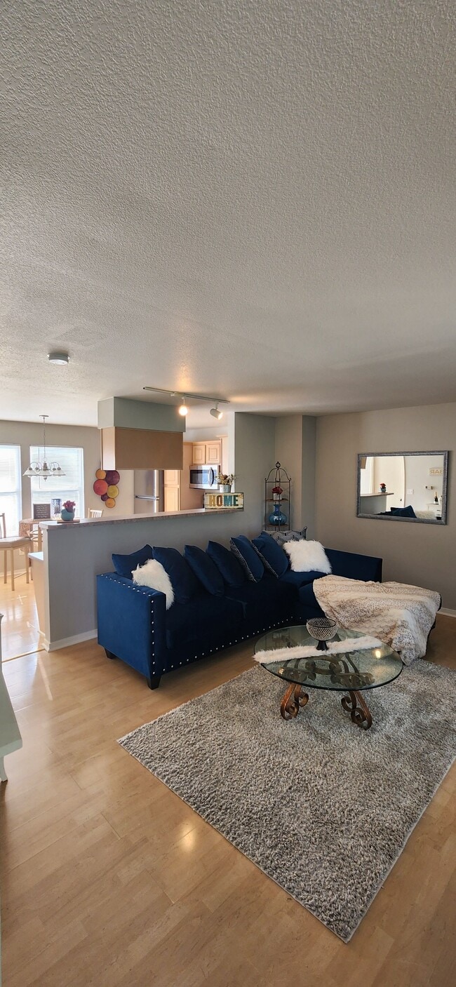 Open floor plan.