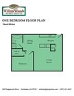 Galley Kitchen Floorplan