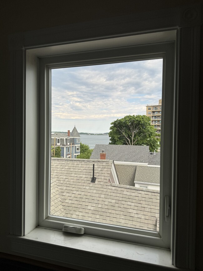 Ocean view from Kitchen - 22 Vesper St Apartments Unit 3