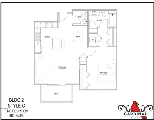 Photo - Spacious 1-Bedroom/1.5-Bath, unit 305, available Early July 2026! Unidad 80-305