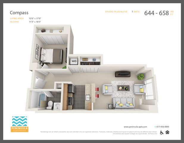 Floor Plan - Compass