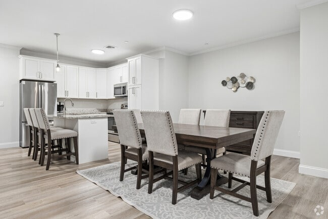 2BR, 2BA - 1,407SF - Kitchen and Dining Area