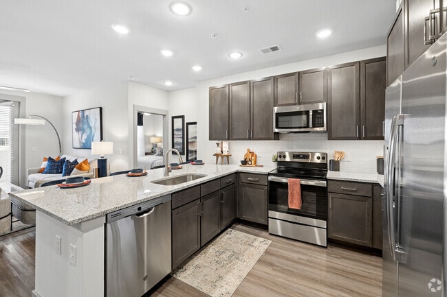 B1 2BR, 2BA - 1,094SF - Kitchen