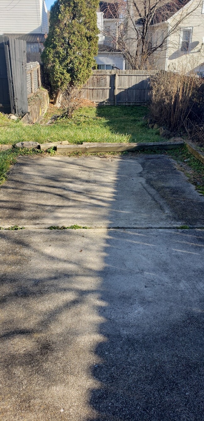 Private off street parking