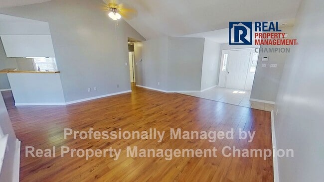 Photo - Charming home with open floor plan, vaulted ceilings and spacious backyard