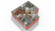 Vermillion | 2-Bedroom Floorplan