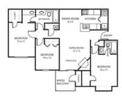 3BR/2BA