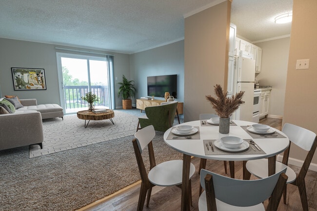 2 BR, 1 BA - Living Room (Aspen)