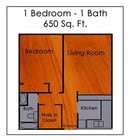 1BR/1BA
