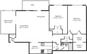 2BR/1BA