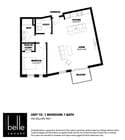 Unit 1D | 1 Bedroom, 1 Bath