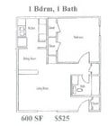 1BR/1BA