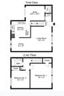 2 BR TH With Den