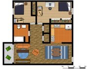 2BR/1BA