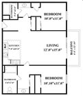 2BR/2BA