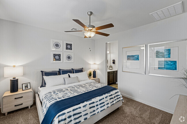 Day Believe - 2BR, 2BA - 1,036SF - Primary Bedroom