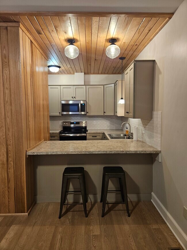 kitchen bar area - 223 E 10th St Unit 223 E 10th St