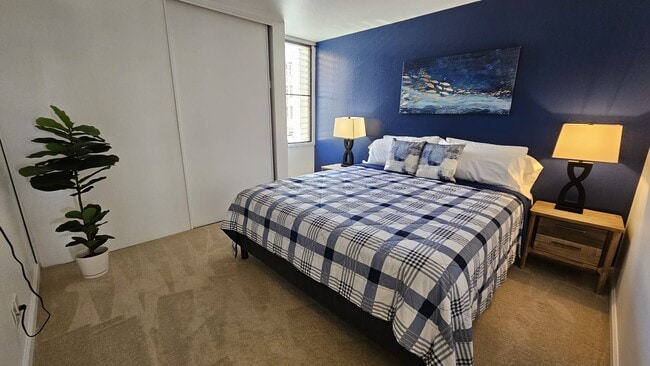 Primary Bedroom -Views of mountains - 84-754 Ala Mahiku St Unit 91B