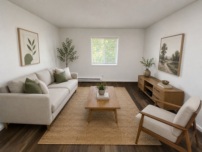 Photo - Elevated 3-Bedroom Home with Secure Garage & Cozy Living Space Unit C