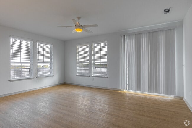 2BR, 2BA - 1,253SF - Living Room - The Elara