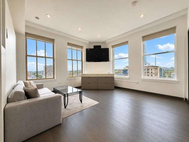 Gorgeous Views From Furnished Studio in Luxury Building