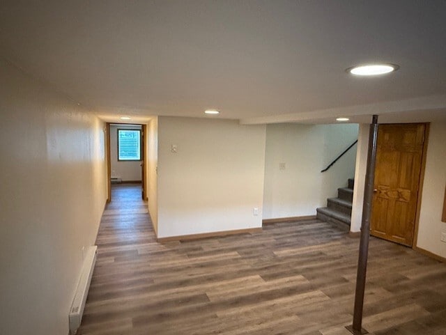 Living room and hallway - 1027 N Broad St Unit Apt 3