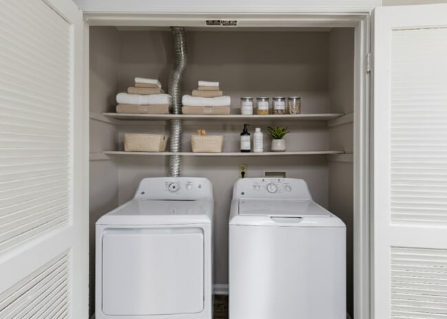 Full-Size Washer & Dryer Included in Select Homes
