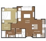 1BR/1BA