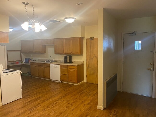 Kitchen in 2 bedroom - Garden Apartments- All Utilities Included