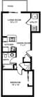1BR/1BA