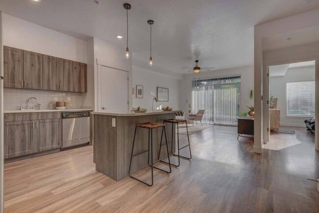 Kitchen and Living Room