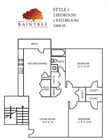 2BR/1BA