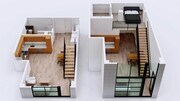 Spruce Loft 3D Floorplan