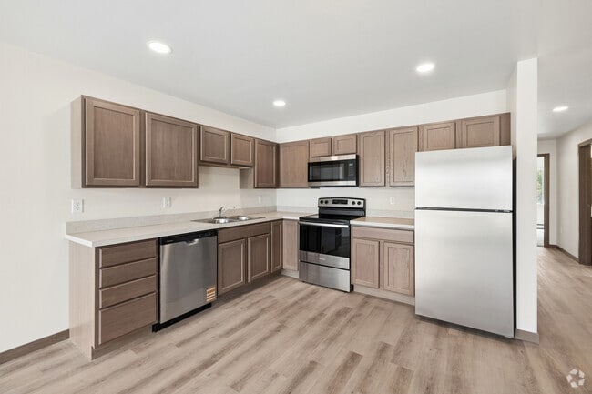 2BR, 2BA - 955SF - Kitchen