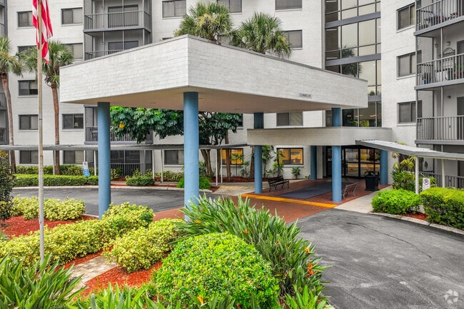 Entrance - Hampton Apartments