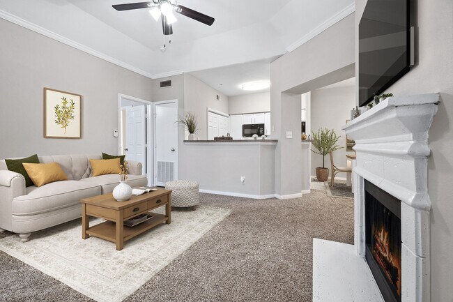 Luxury Package Apartment Home - C Floor Plan - Fountains of Denton