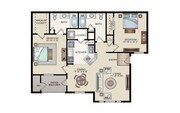 916 sqft