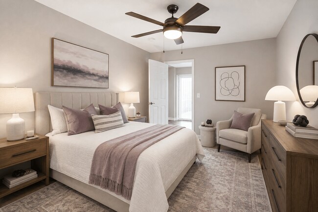 Some images have been virtually staged for illustrative purposes. Apartments are leased unfurnished. - St Moritz Apartments