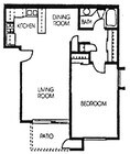 1BR/1BA