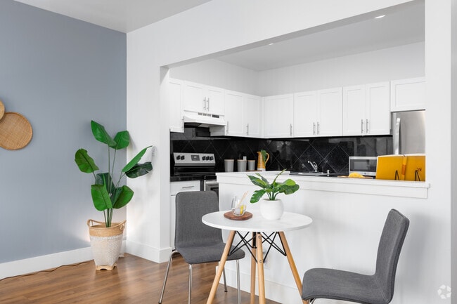 Shaker-Style Cabinets + Tile Counters/Backsplash - Residences at Broadway Market
