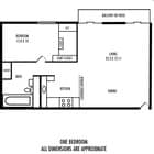1BR/1BA